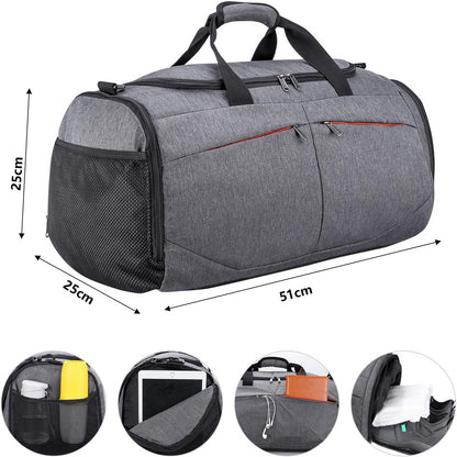 Large Capacity Unisex Gym Bag - Yoga & Sports Bag