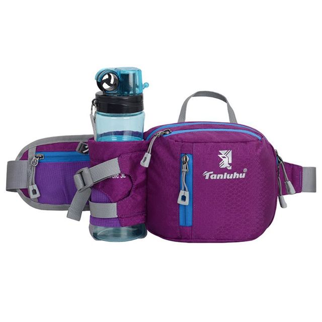Fashionable Running Belt with Phone Pouch & Water Bottle Holder