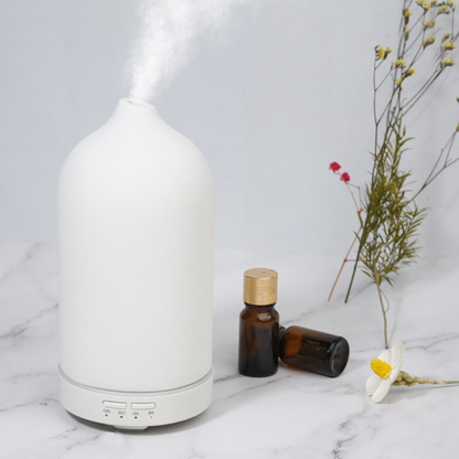 AromaGlow Frosted Ceramic Diffuser