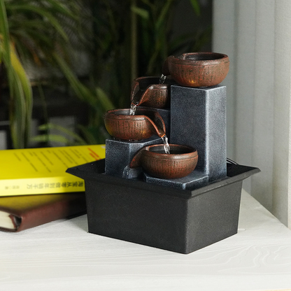 Home Decor Desktop Fountain for Office Feng Shui