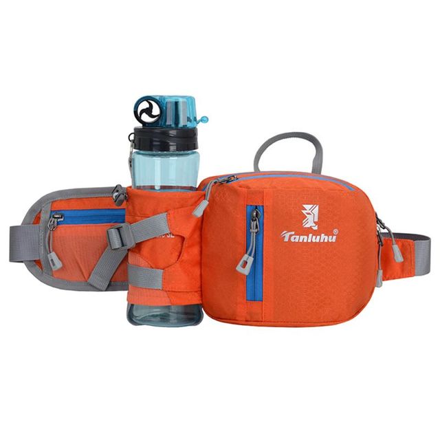 Fashionable Running Belt with Phone Pouch & Water Bottle Holder