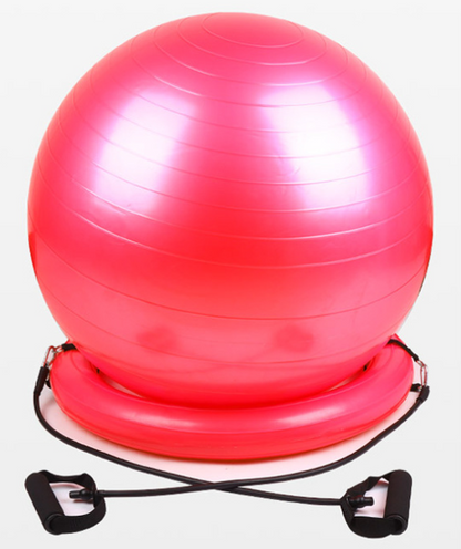 Yoga Ball Base Stand with Anti-Burst Storage Ring