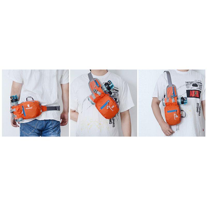 Fashionable Running Belt with Phone Pouch & Water Bottle Holder
