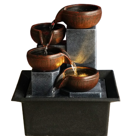Home Decor Desktop Fountain for Office Feng Shui
